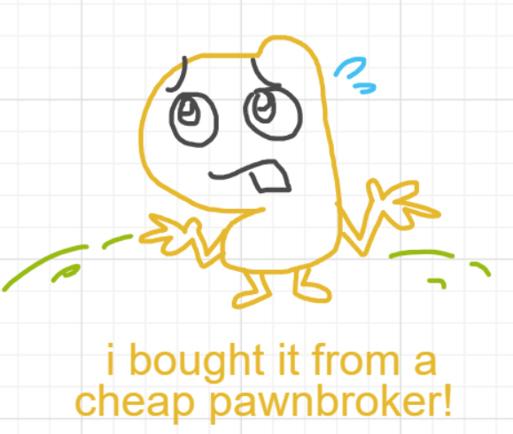 A panel from Ready Oar Knot, episode three of the Board Boards object show by Furretwalk/WalkingFurret.